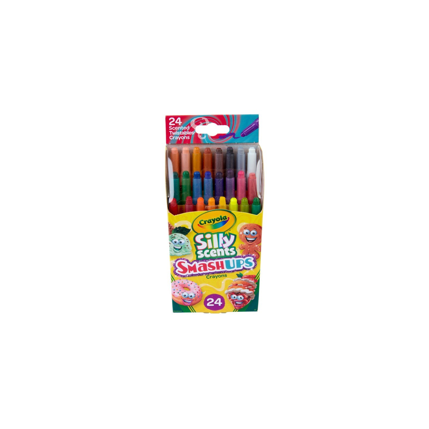 Crayola® Silly Scents™ Smash Ups Mini Twistables Scented Crayons, 24 Count