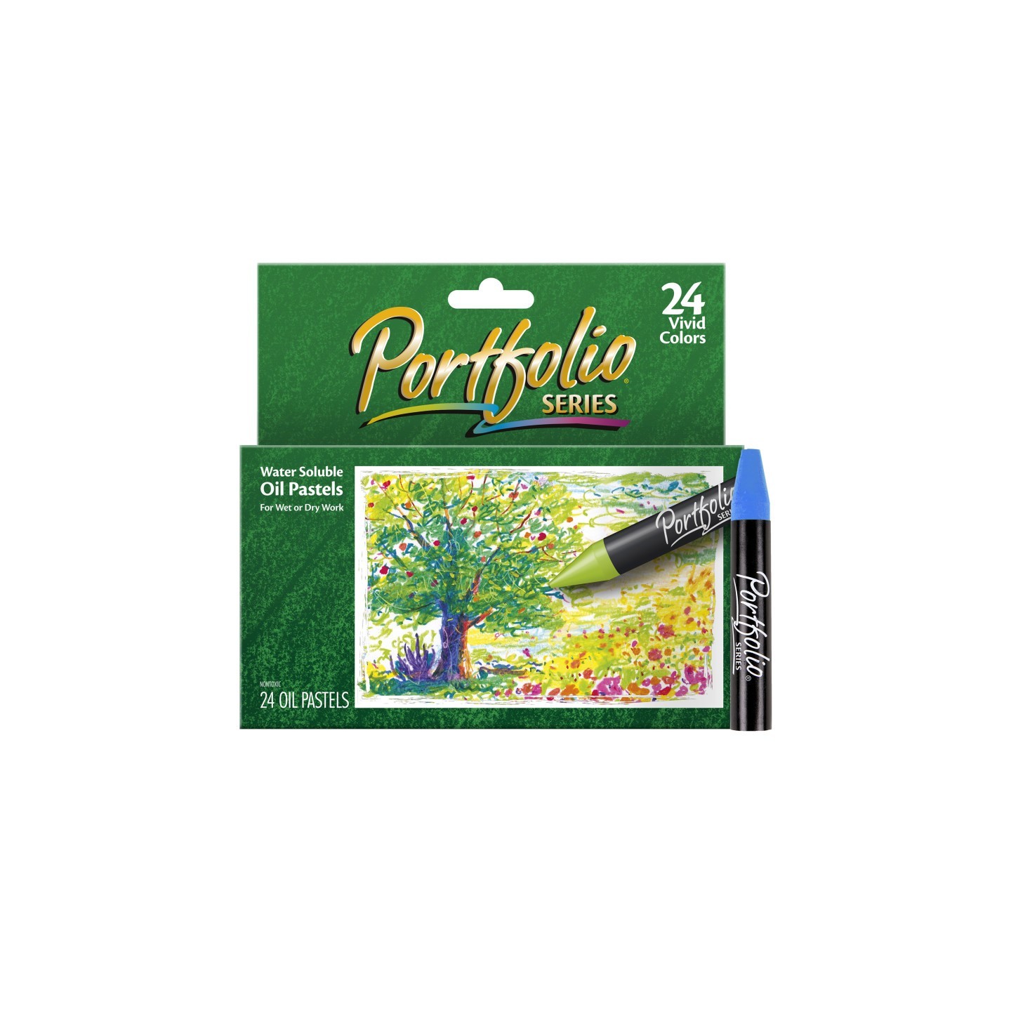 Crayola® Portfolio Series Oil Pastels, 24 Count