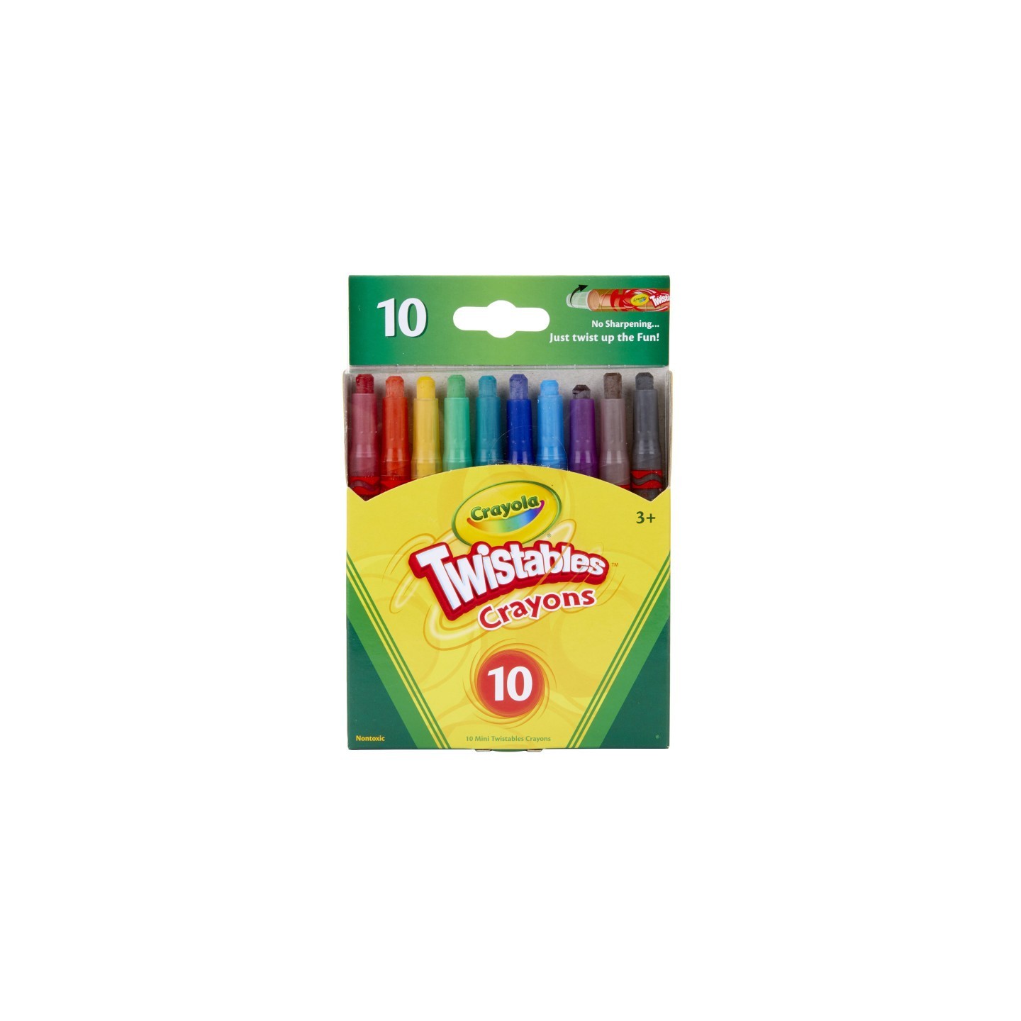 Crayola® Mini Twistables Crayons, Pack of 10