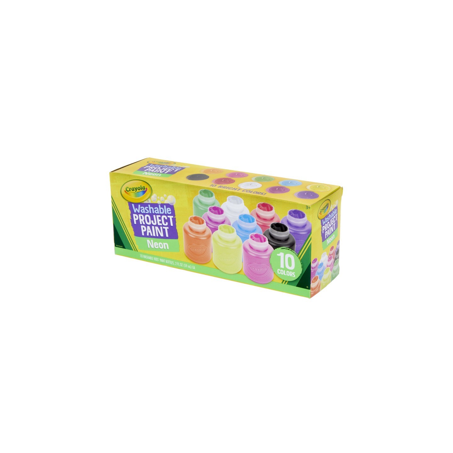 Crayola® Neon Paint Set, 2oz., Set of 10
