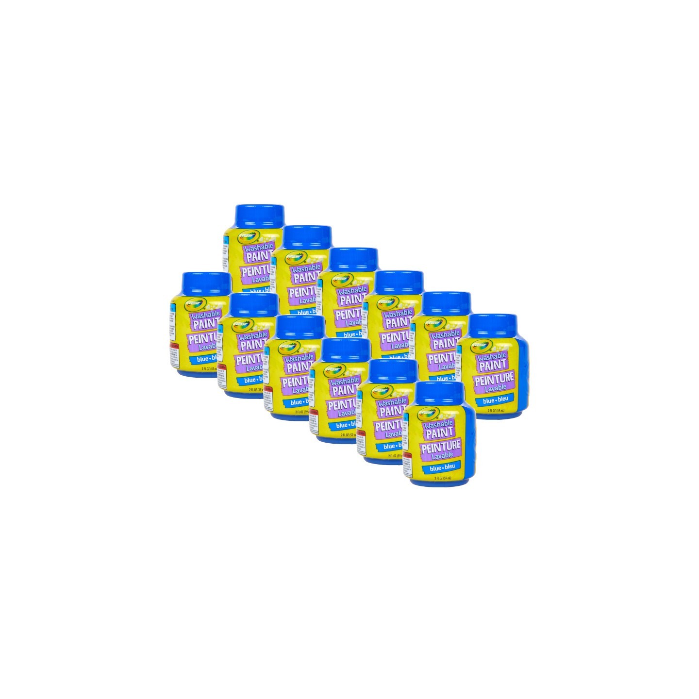 Crayola® Washable Paint, 2oz, Blue, Pack of 12