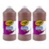 Crayola® Artista II Washable Tempera Paint, 32 oz, Brown, Pack of 3