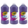 Crayola® Artista II Washable Tempera Paint, 32 oz, Violet, Pack of 3
