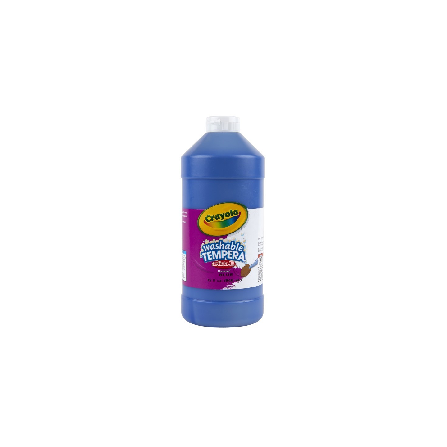 Crayola® Artista II Washable Tempera Paint, 32 oz, Blue