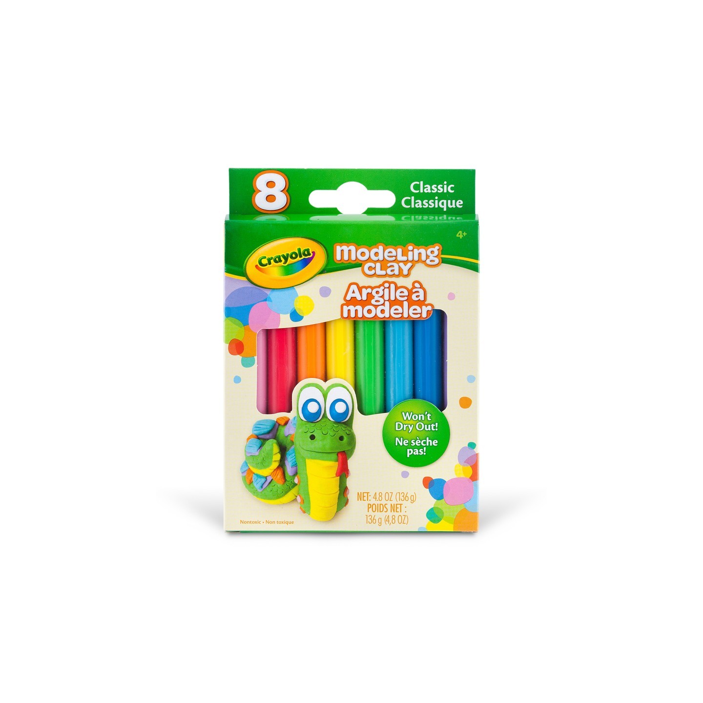 Crayola® Modeling Clay Classic Colors, 8 Count
