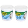 Crayola® Air-Dry Clay, White, 5 lb Tub, Pack of 2