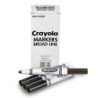 Crayola® Bulk Markers, Conical Tip, Black, 12 Count