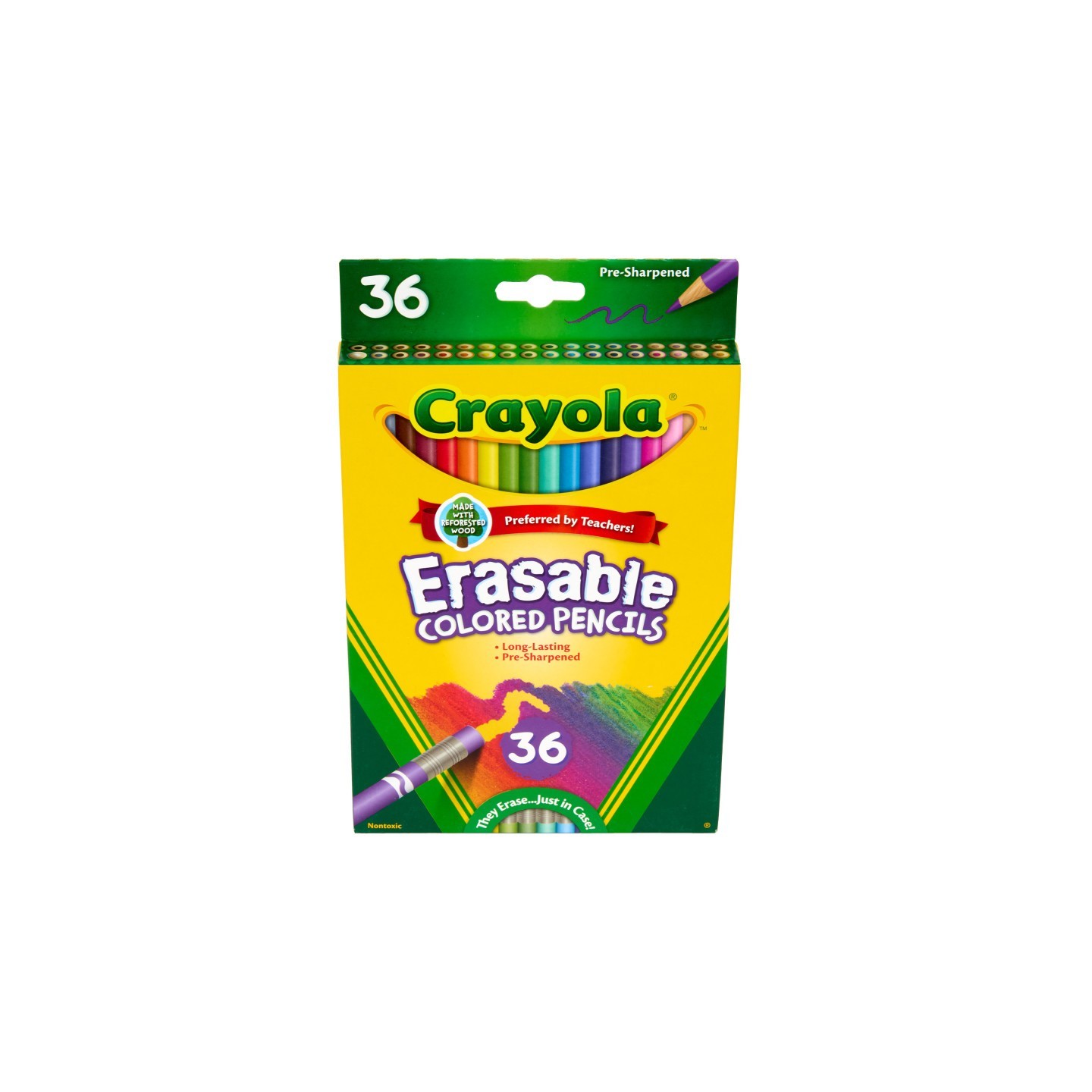Crayola® Erasable Colored Pencils, 36 Count