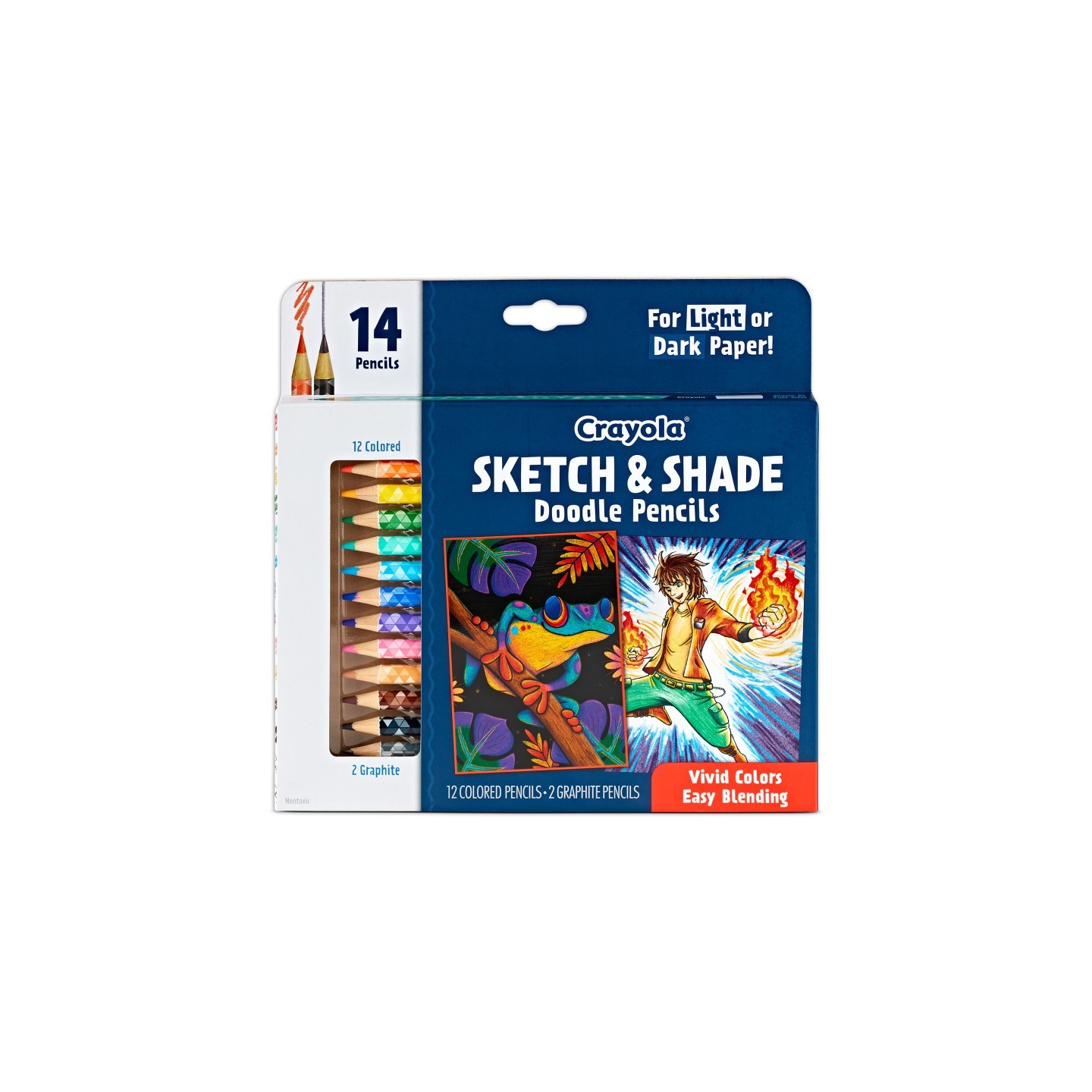 Crayola® Doodle & Draw Sketch & Shade Doodle Pencil 14 Count