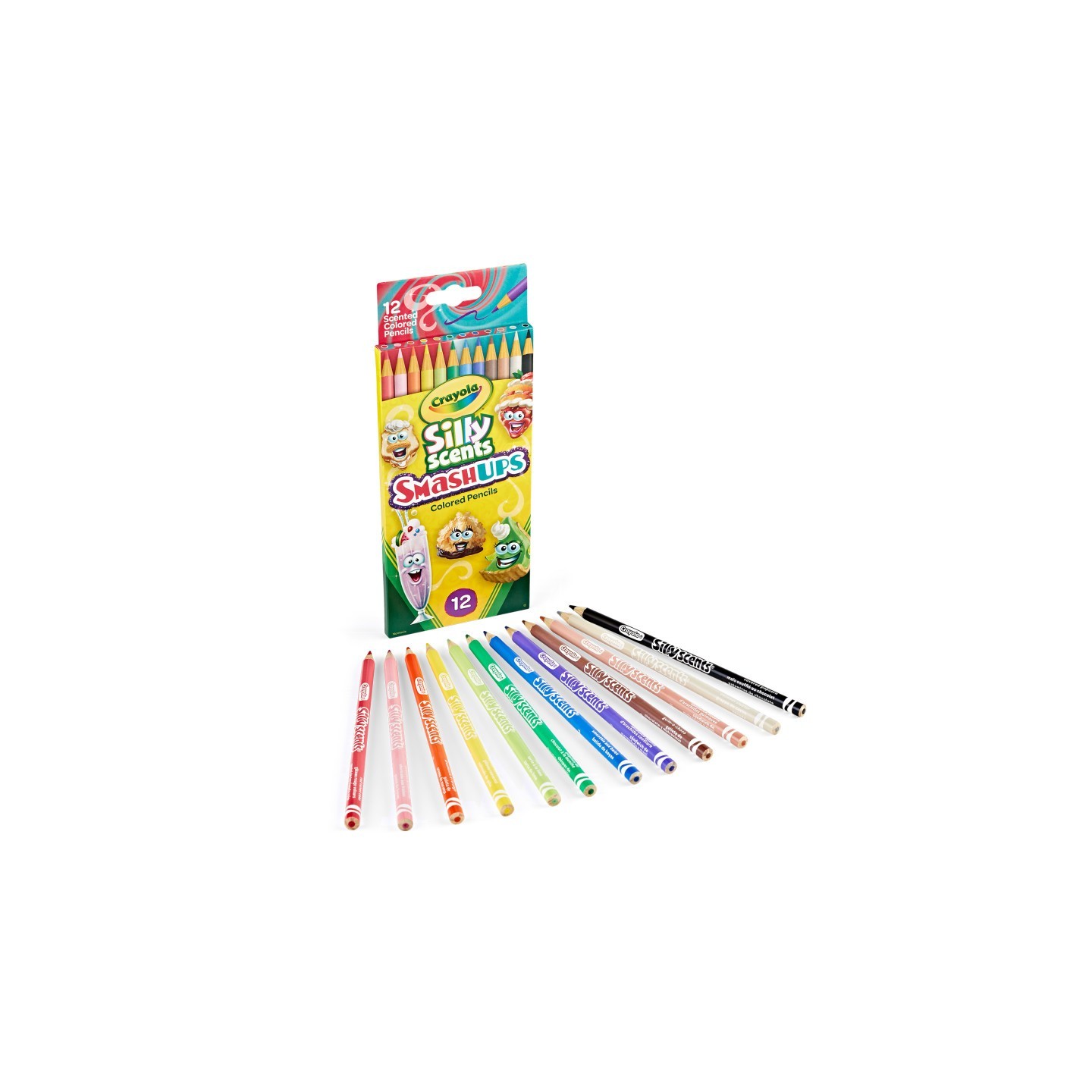Crayola® Silly Scents Smash Ups Colored Pencils, 12 Count