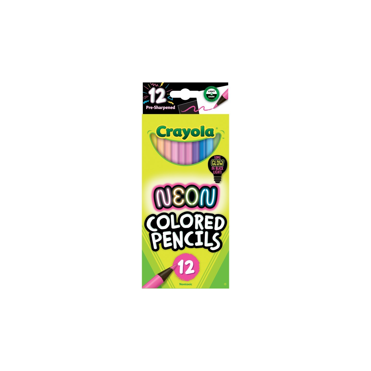 Crayola® Neon Colored Pencils, Pack of 12