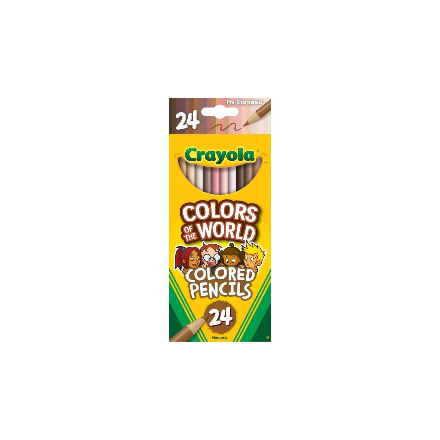 Crayola® Colors of the World Colored Pencils, 24 Colors