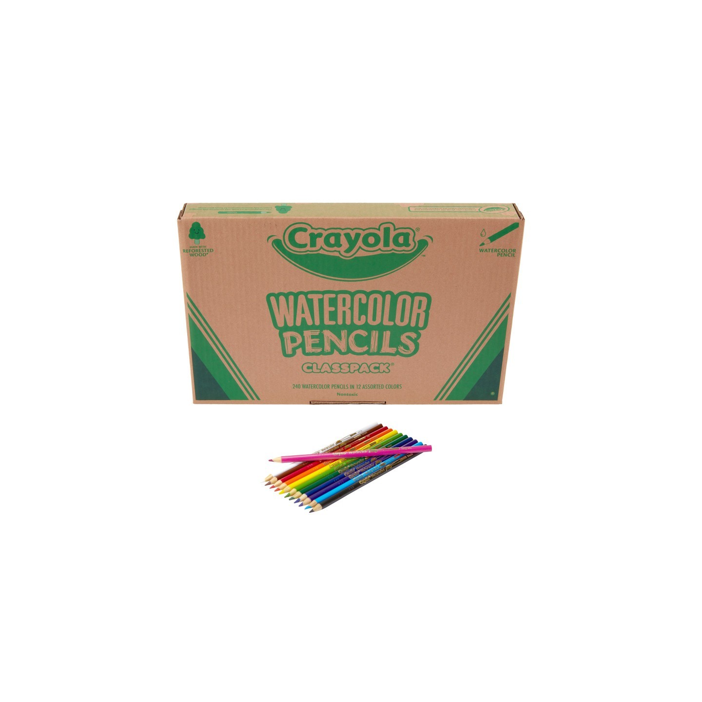 Crayola® Watercolor Colored Pencils Classpack®, 240 Pencils
