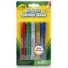 Crayola® Washable Glitter Glue, Bold, Pack of 5