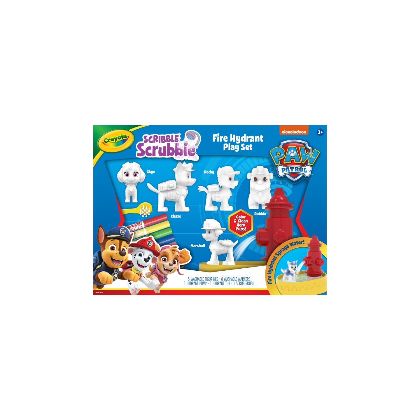 Crayola® Scribble Scrubbie Paw Patrol Fire Hydrant Playset