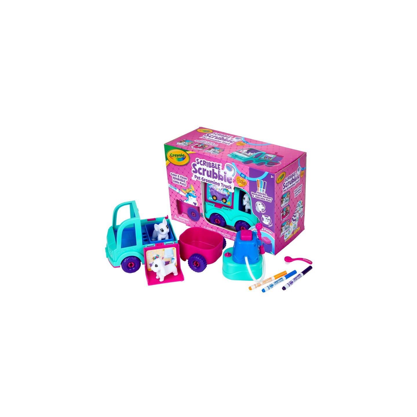 Crayola® Scribble Scrubbie® Pets! Pet Grooming Truck