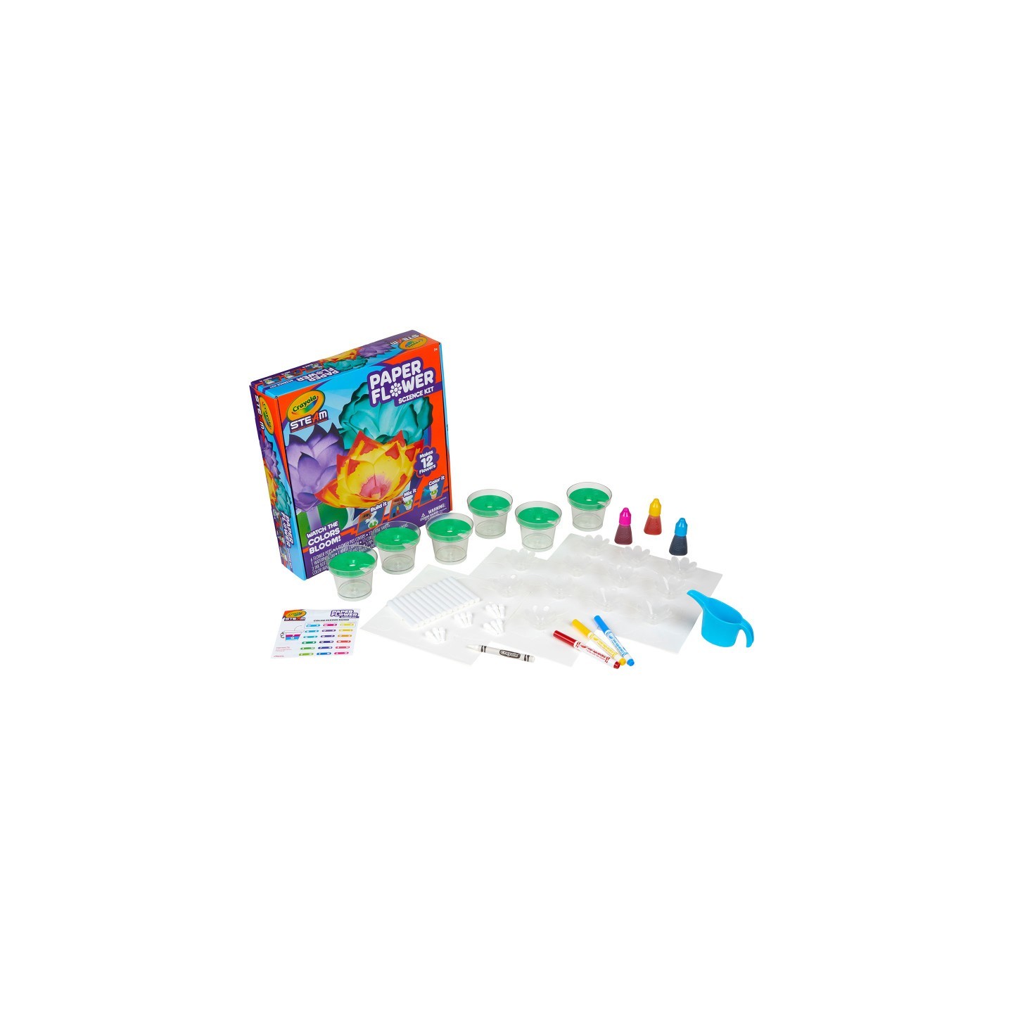 Crayola® STEAM Paper Flower Science Kit