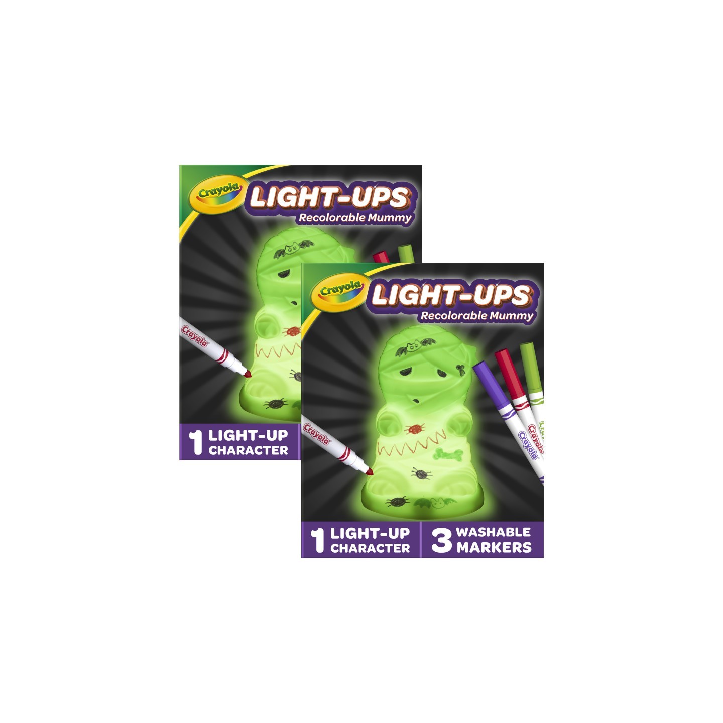 Crayola® Light Ups, Mummy, Pack of 2