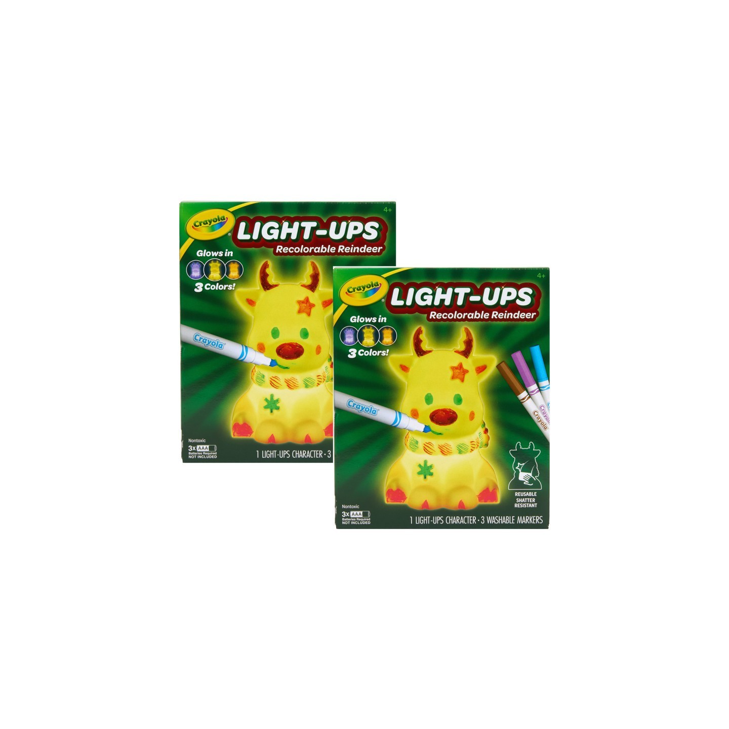 Crayola® Light Ups, Reindeer, Pack of 2