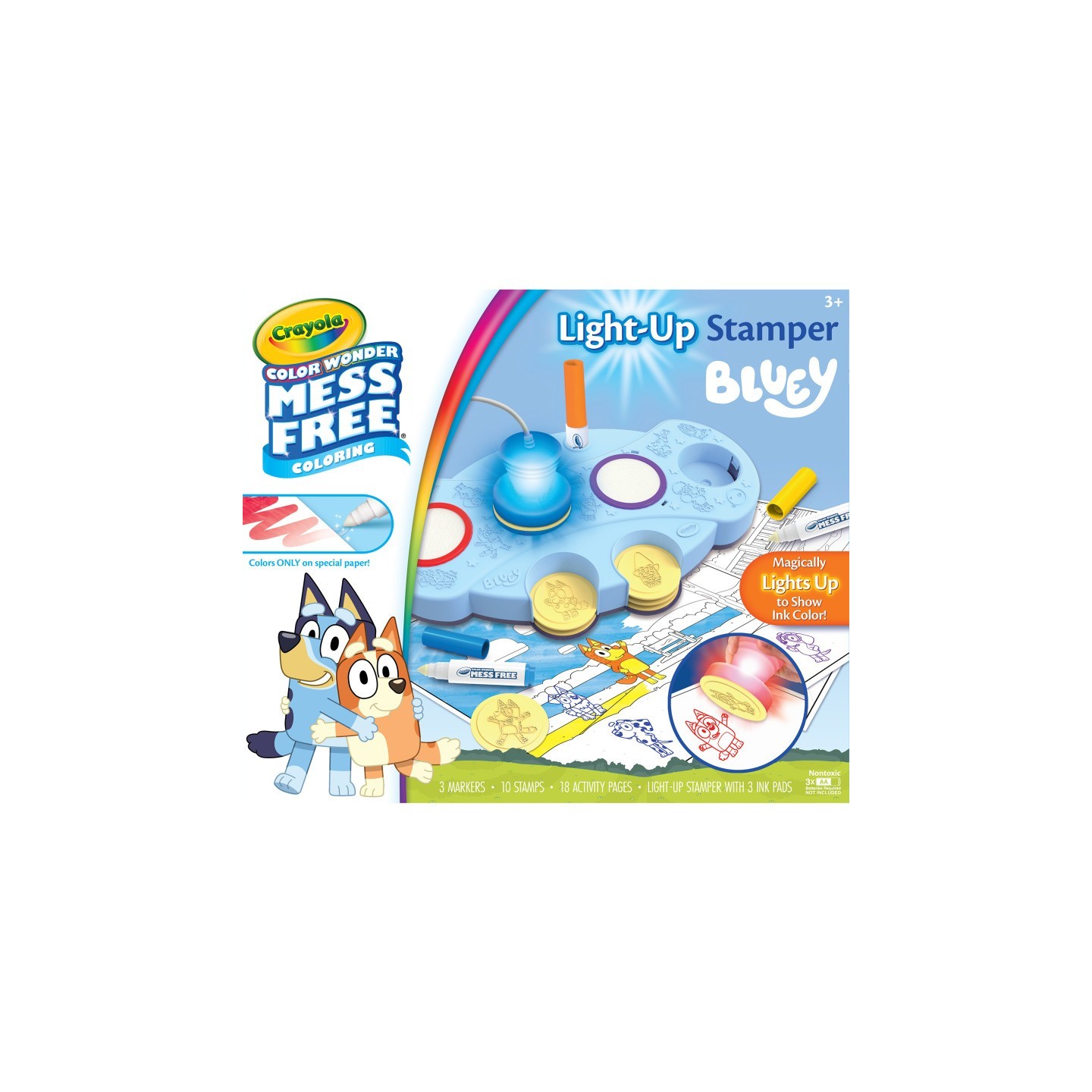 Crayola® Magic Light-Up Stamper, Bluey