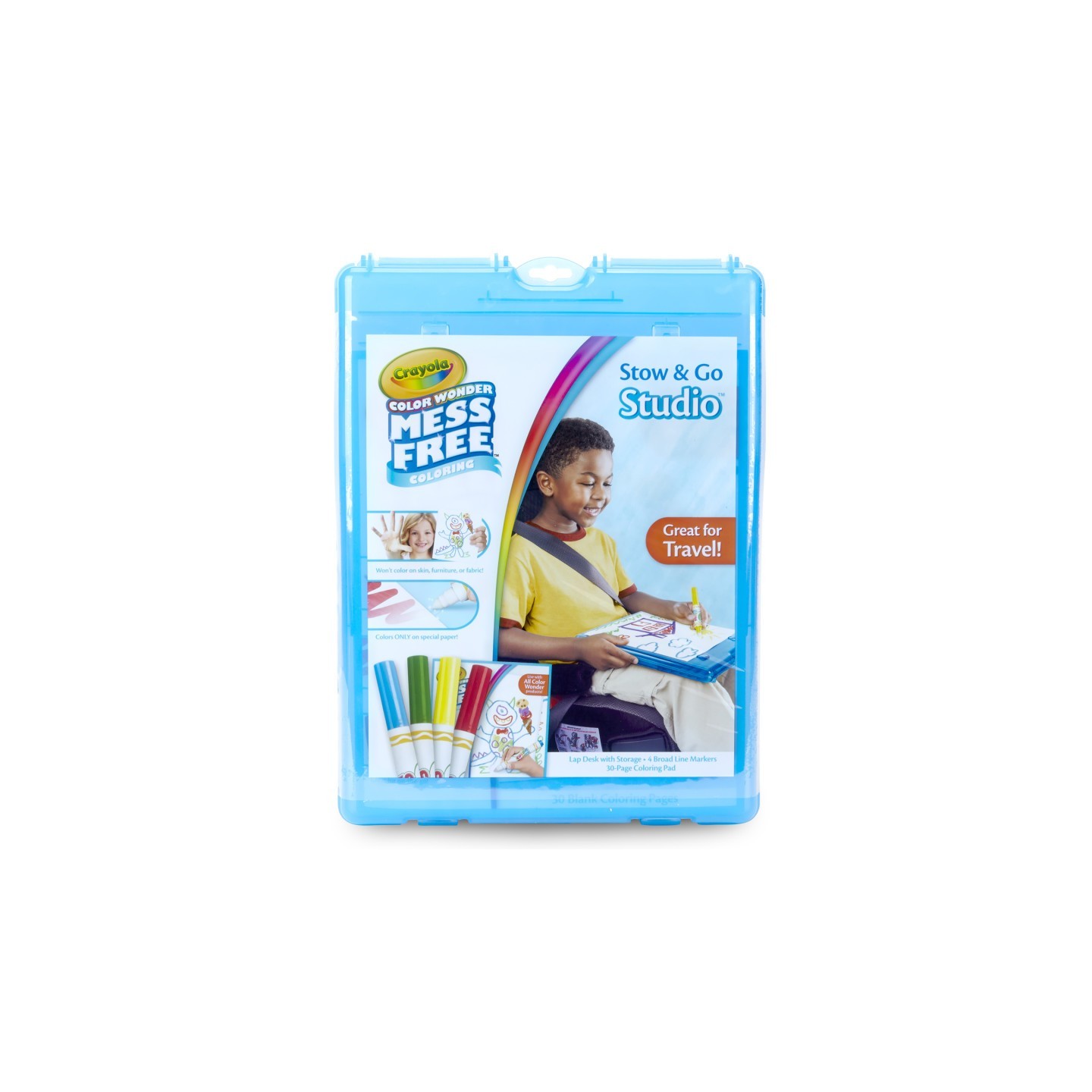 Crayola® Color Wonder Mess Free Stow & Go Studio™ Travel Kit
