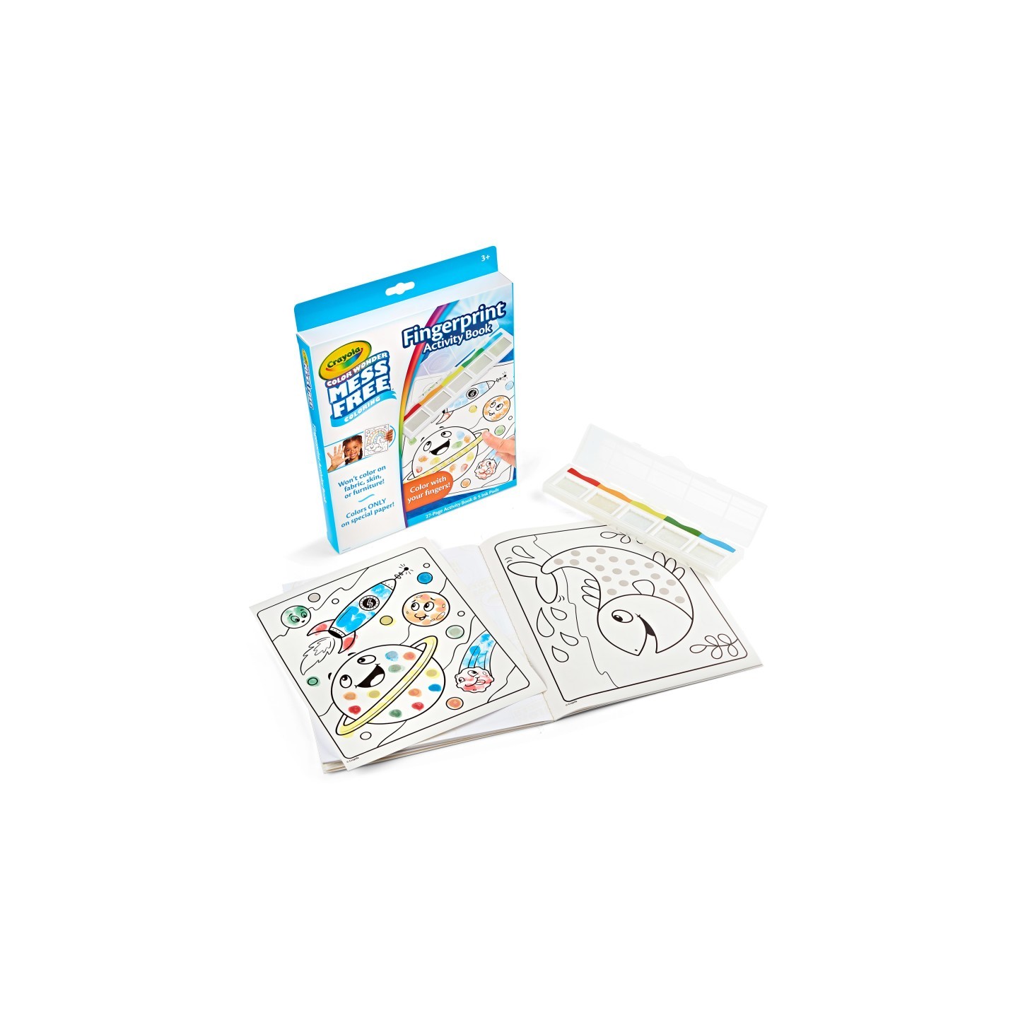 Crayola® Color Wonder® Fingerprint Activity Book