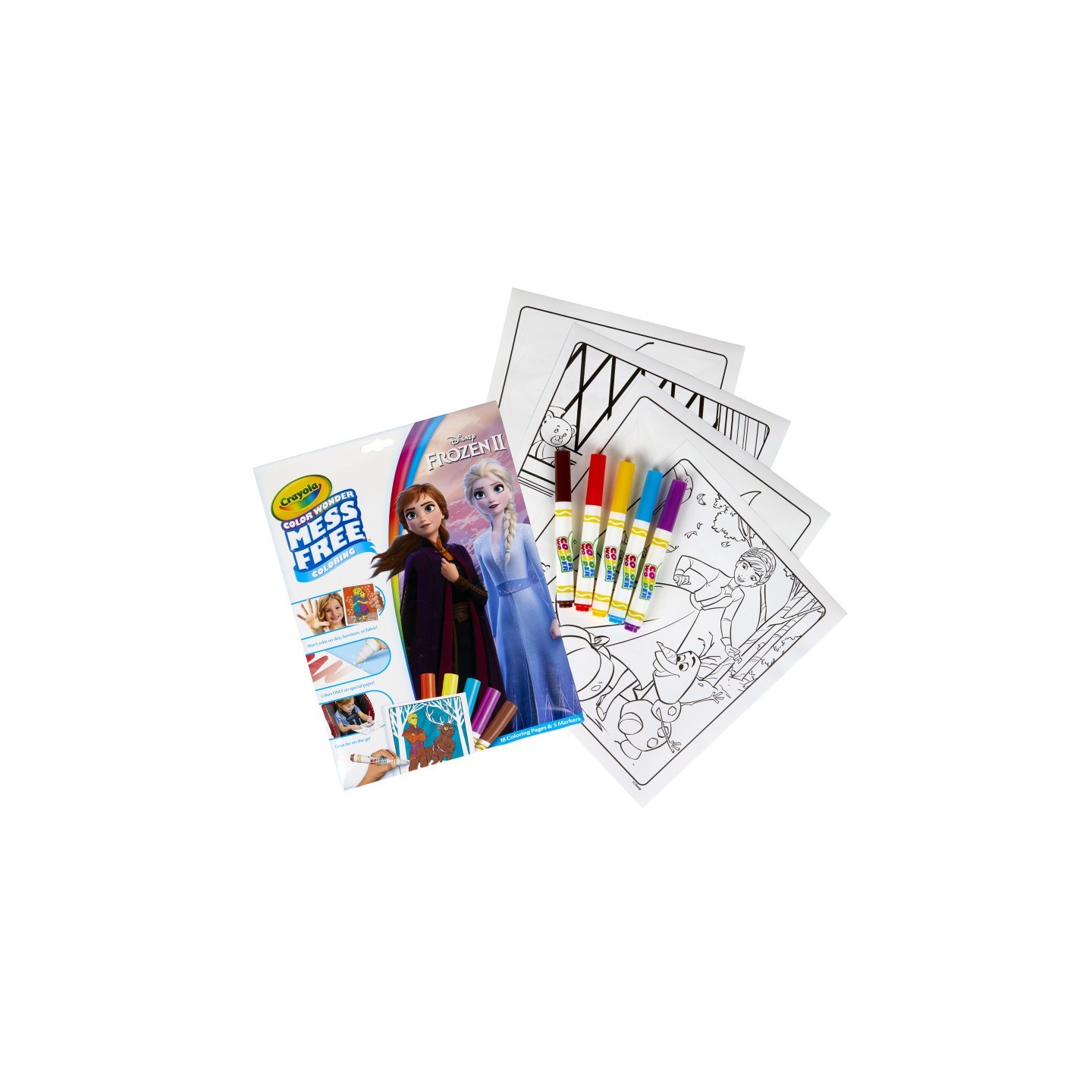 Crayola® Color Wonder Mess Free Coloring Pad & Markers, Frozen 2