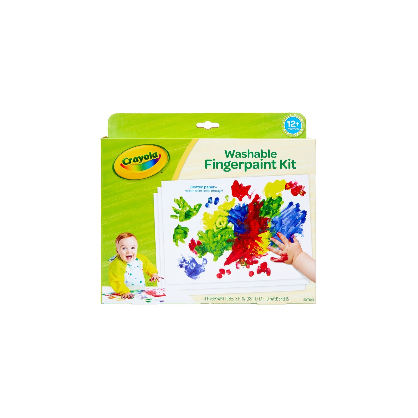 Crayola® Washable Fingerpaint Kit