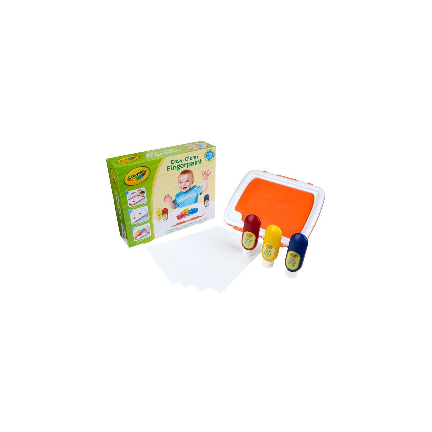 Crayola® Easy-Clean Fingerpaint