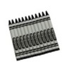 Crayola® Single Color Bulk Crayons, Regular Size, Black, 12 Count