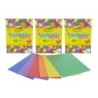 Crayola® Construction Paper Shapes, 48 Perforated Sheets Per Pack, 3 Packs
