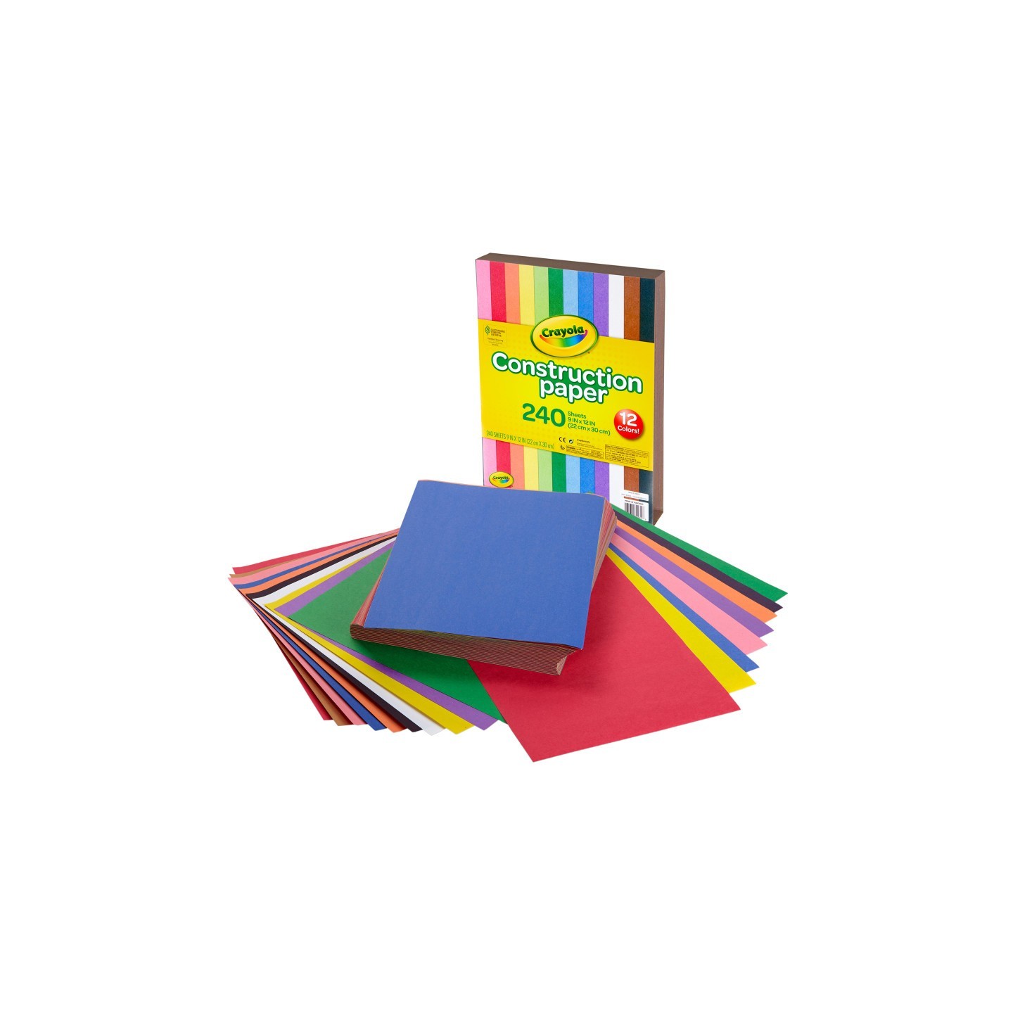 Crayola® Construction Paper, 240 Sheets