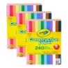 Crayola® Construction Paper, 240 Sheets Per Pack, 3 Packs