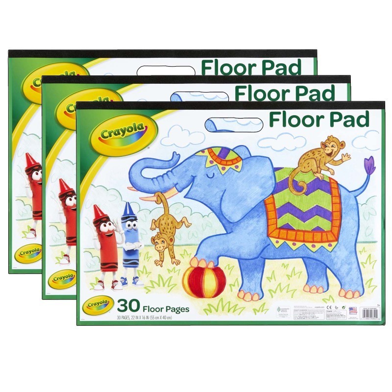 Crayola® Giant Paper Pad, 30 Sheets, Pack of 3
