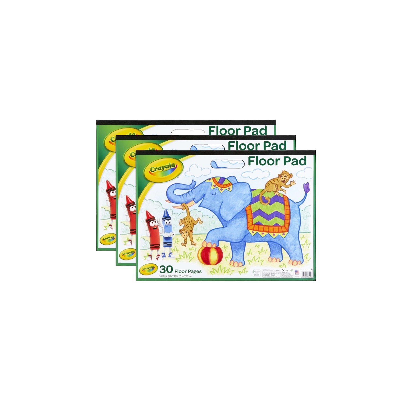 Crayola® Giant Paper Pad, 30 Sheets, Pack of 3
