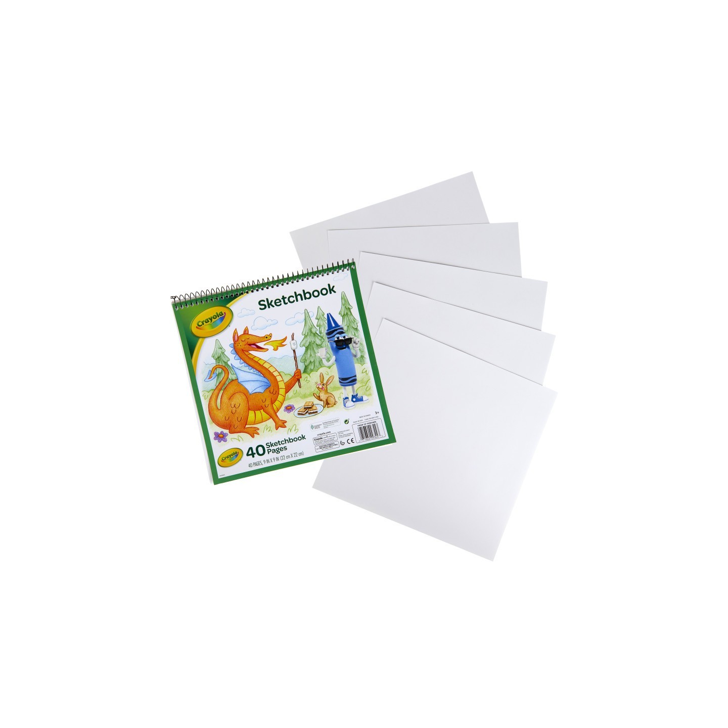 Crayola® Kid's Sketchbook, 40 Pages