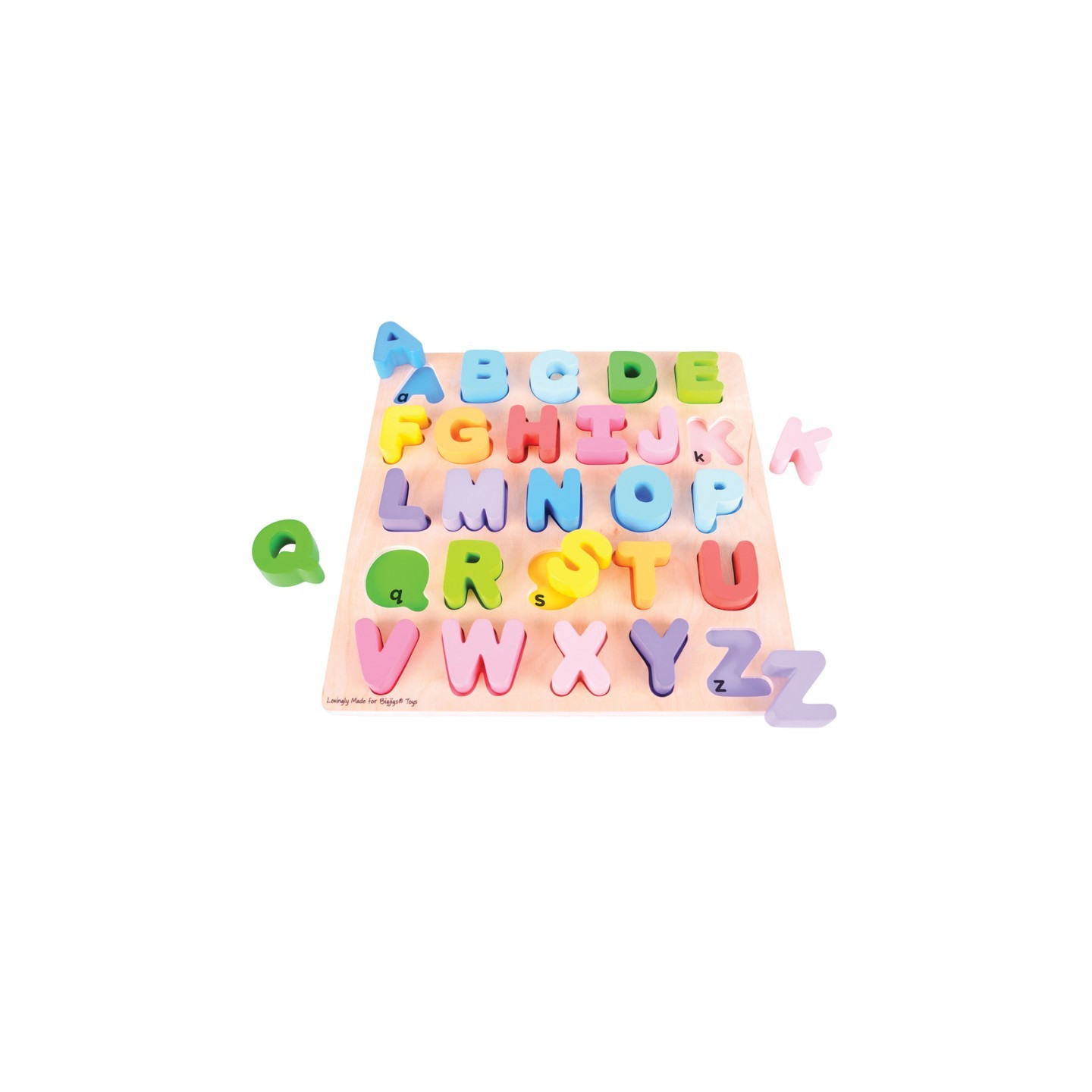 Bigjigs® Toys Chunky Alphabet Puzzle - Uppercase
