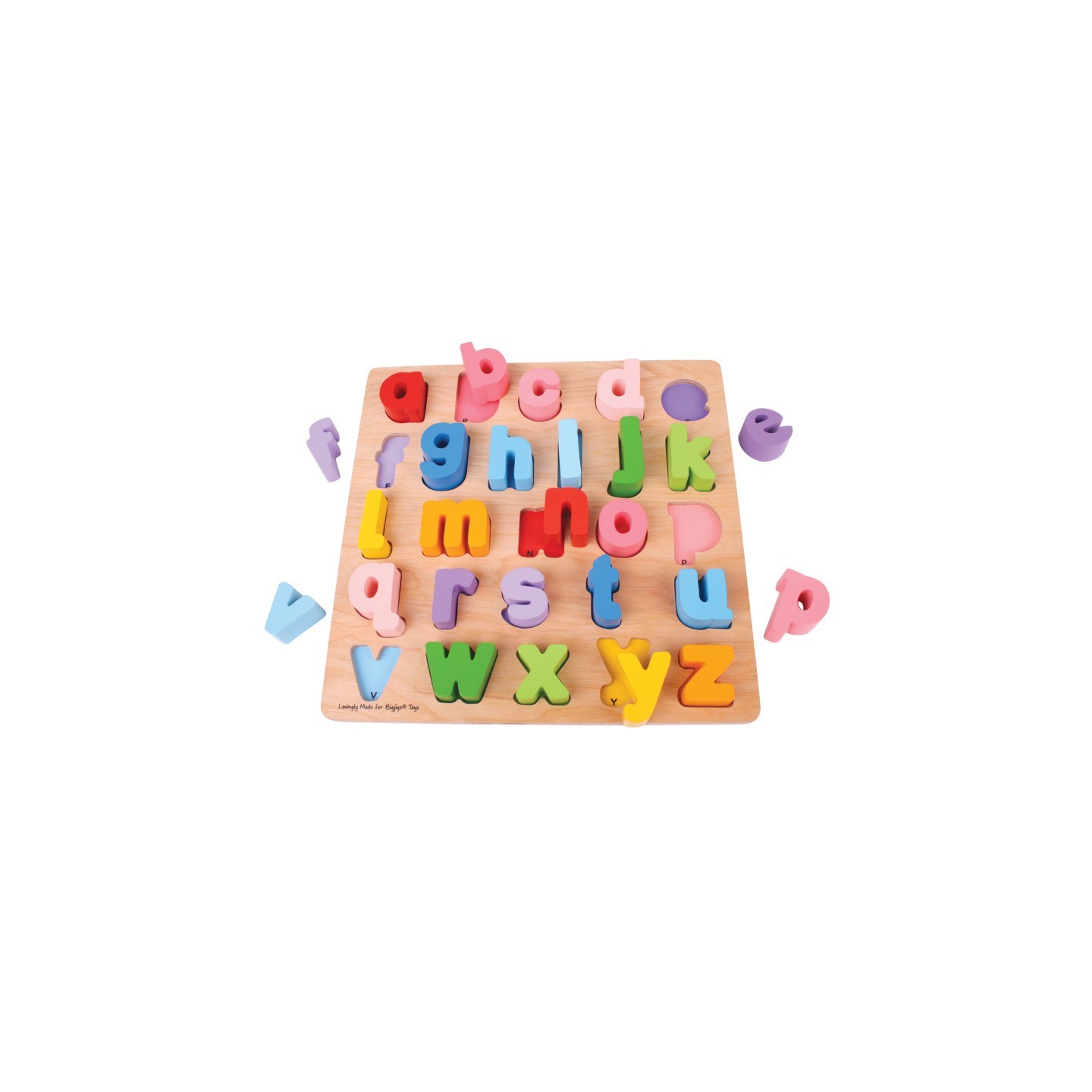 Bigjigs® Toys Chunky Alphabet Puzzle - Lowercase