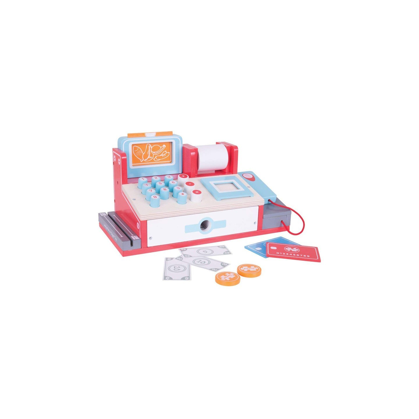 Bigjigs® Toys Shopping Till with Scanner