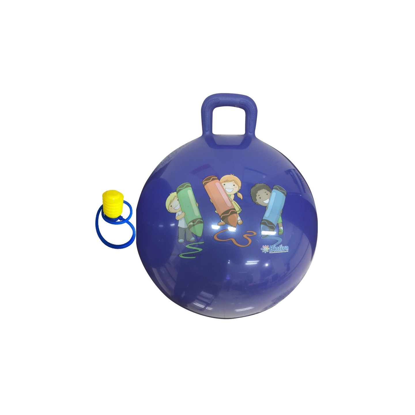 Bintiva Hopper Ball, 45cm, Blue