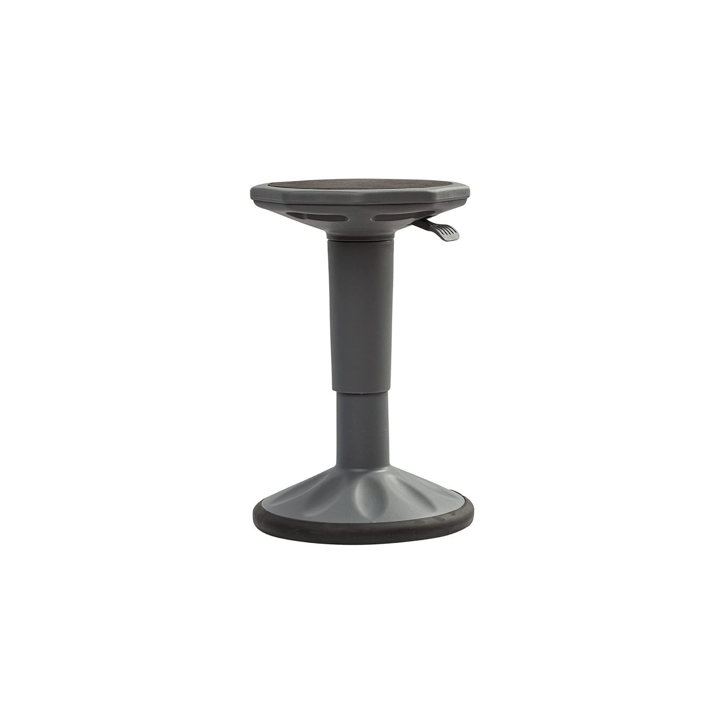 Bintiva Height Adjustable Wobble Stool, Gray