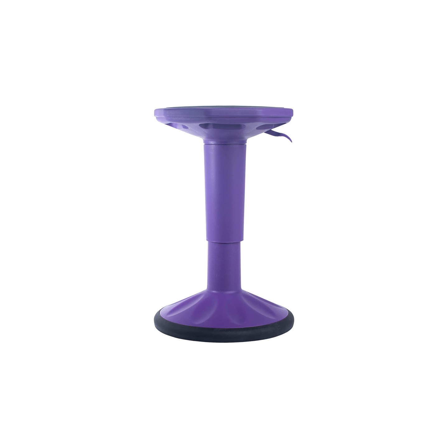 Bintiva Height Adjustable Wobble Stool, Purple