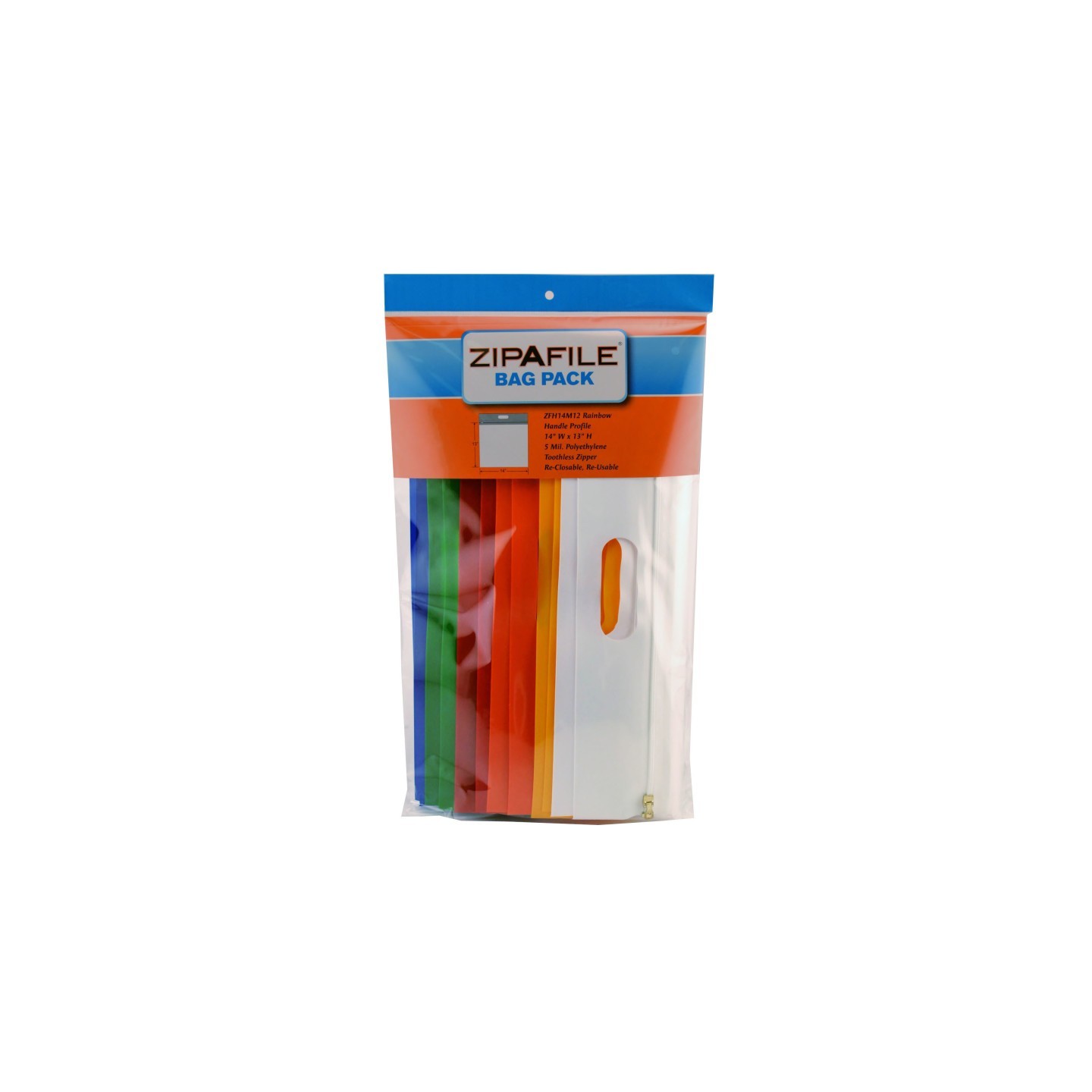 ZIPAFILE® Storage Bags, Pack of 12