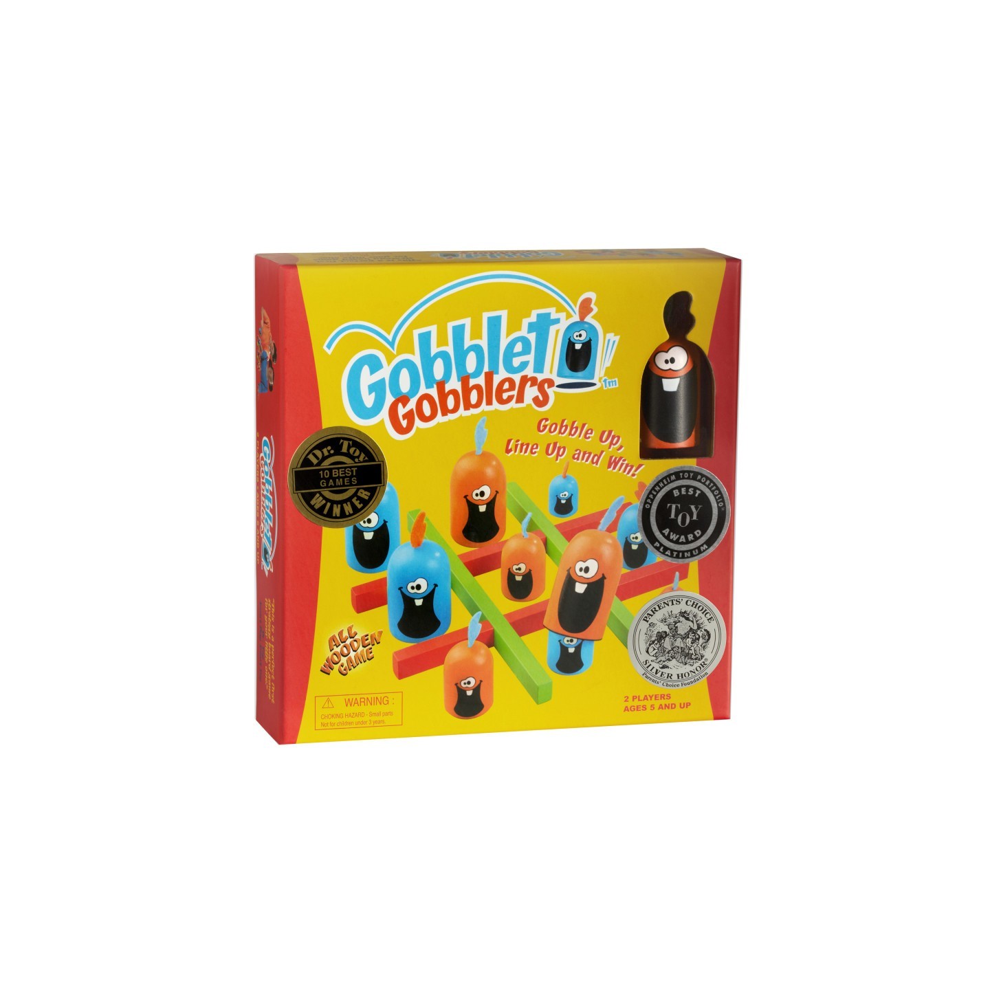 Blue Orange Games Gobblet Gobblers Wood