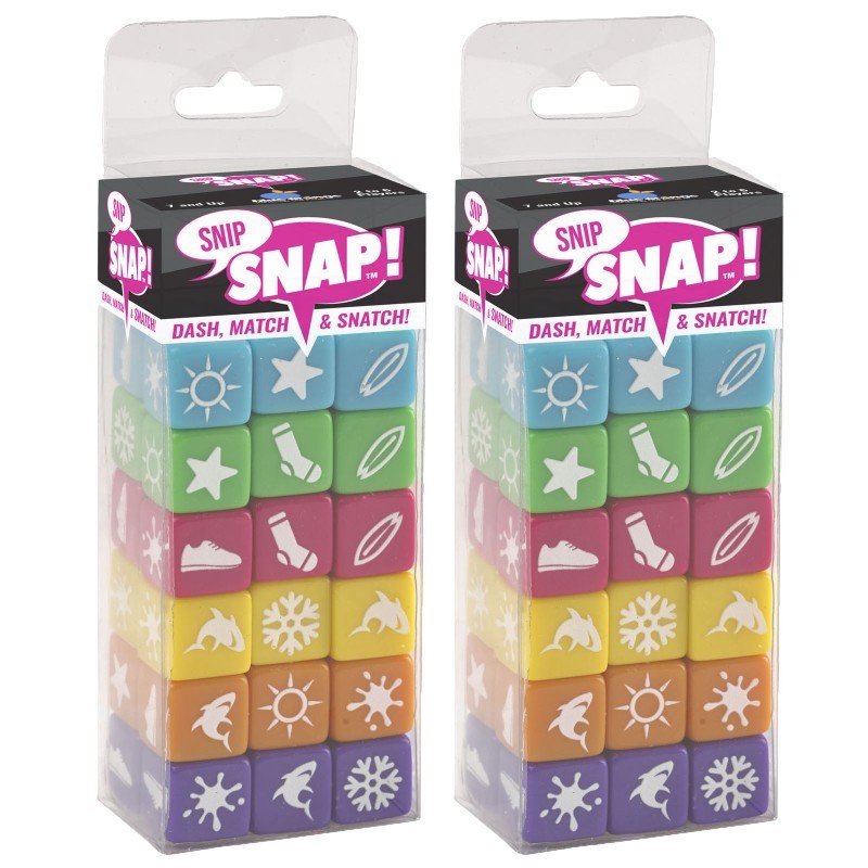 Blue Orange Games Snip Snap! Game, Pack of 2