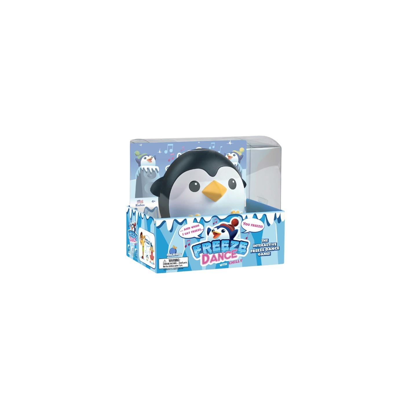 Blue Orange Games Freeze Dance with Chilly Fun Interactive Children Game