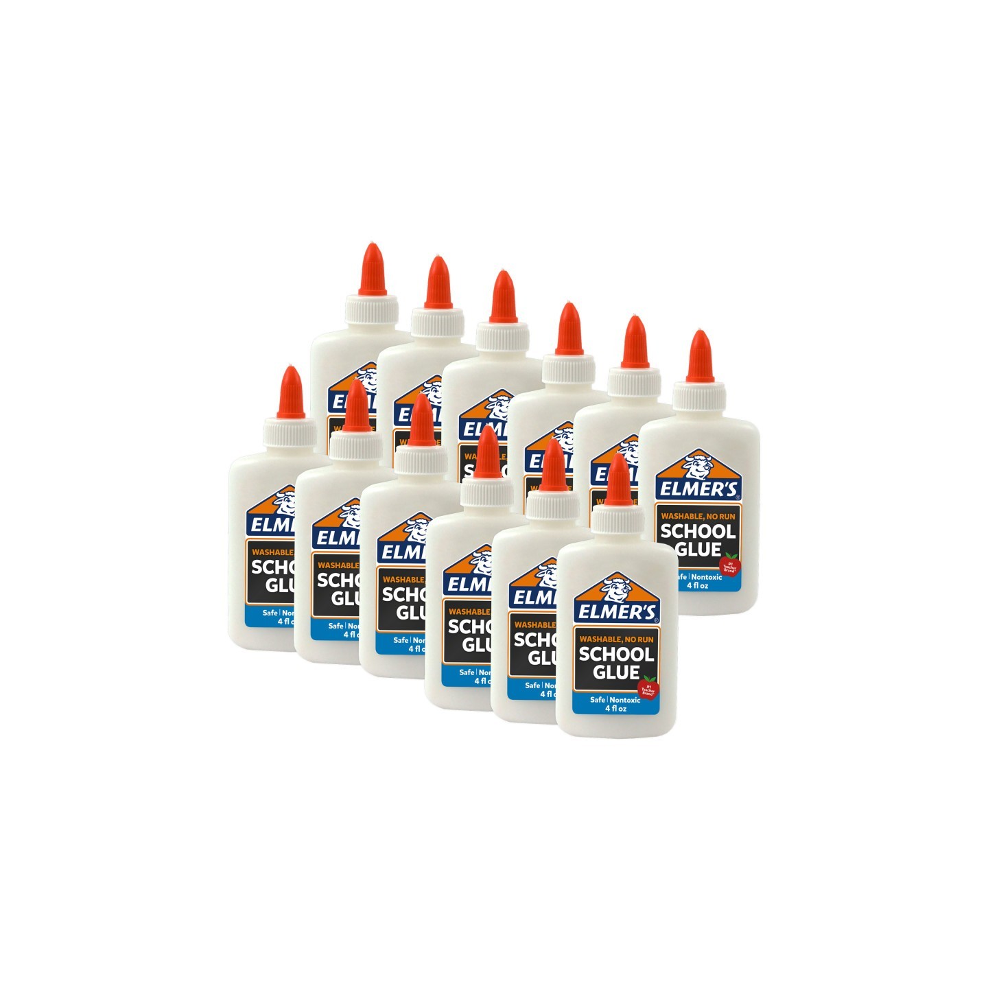Elmer's® Washable School Glue, 4 oz. Bottle, Pack of 12