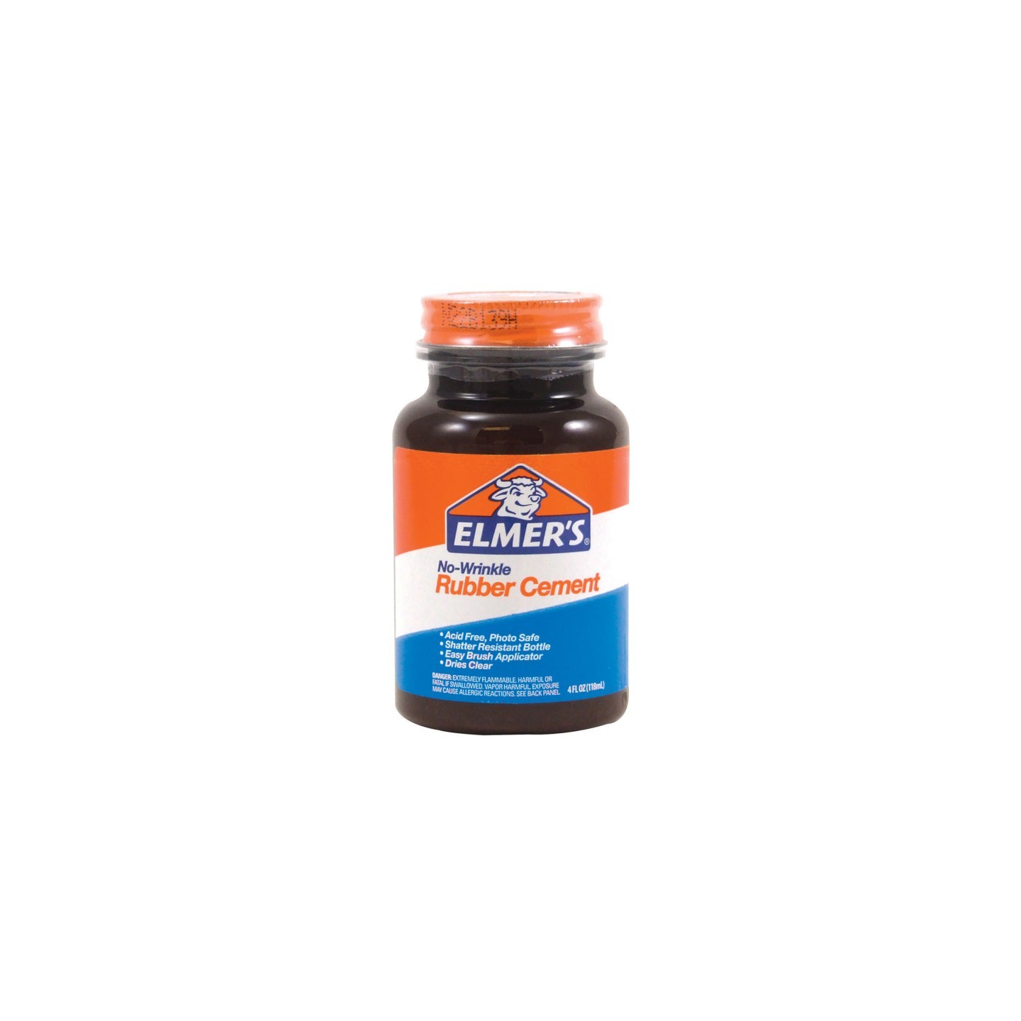 Elmer's® Rubber Cement, 4 oz w/Applicator
