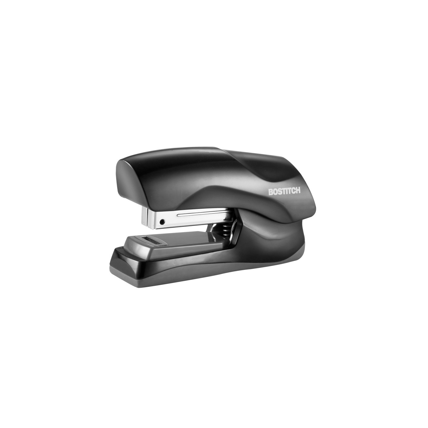 Bostitch Flat Clinch Stapler, 40 Sheets, Black