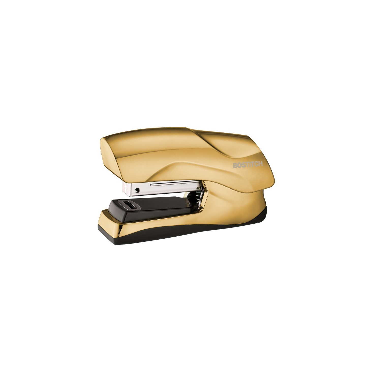 Bostitch Flat Clinch Stapler, 40 Sheets, Gold